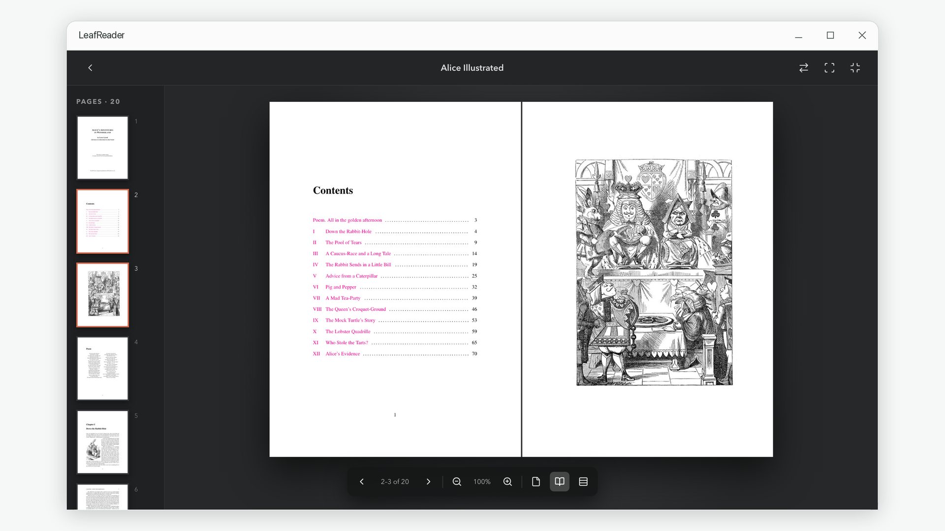 An illustrated book shown as a two-page spread